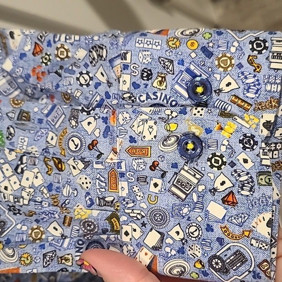 Hammer Made Las Vegas Themed Button Down​ - Picture 4 of 11